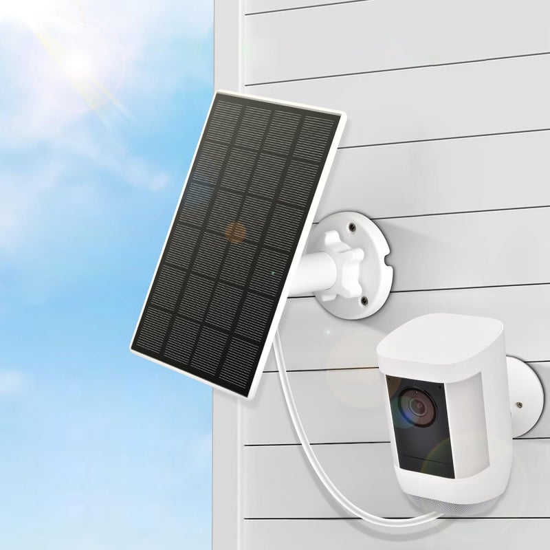 Prestantious Solar Panel for Ring Camera, 3.5W Solar Charger for Spotlight Cam Plus (Battery) and Spotlight Cam Pro(Battery), Camera NOT Included - Image 4